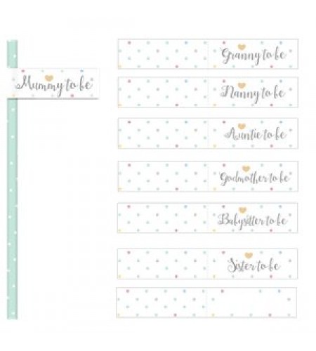 PALHAS COM BANDEIRAS DESEJOS BEBÉ